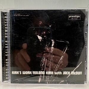 Roland Kirk with Jack‎ McDuff Kirks Work CD RVG Remasters Prestige PR 7210 2007